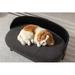 Tucker Murphy Pet™ Fabric Pet Bed in Black | 11.02 H x 26.77 W x 15.75 D in | Wayfair 543318F4342448828ABCBFF14643DBF1