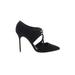 Sarah Flint Heels: Black Shoes - Women's Size 40