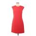 Ted Baker London Casual Dress - A-Line: Red Solid Dresses - Women's Size 6