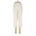 Croft & Barrow Casual Pants - High Rise: Ivory Bottoms - Women's Size 12