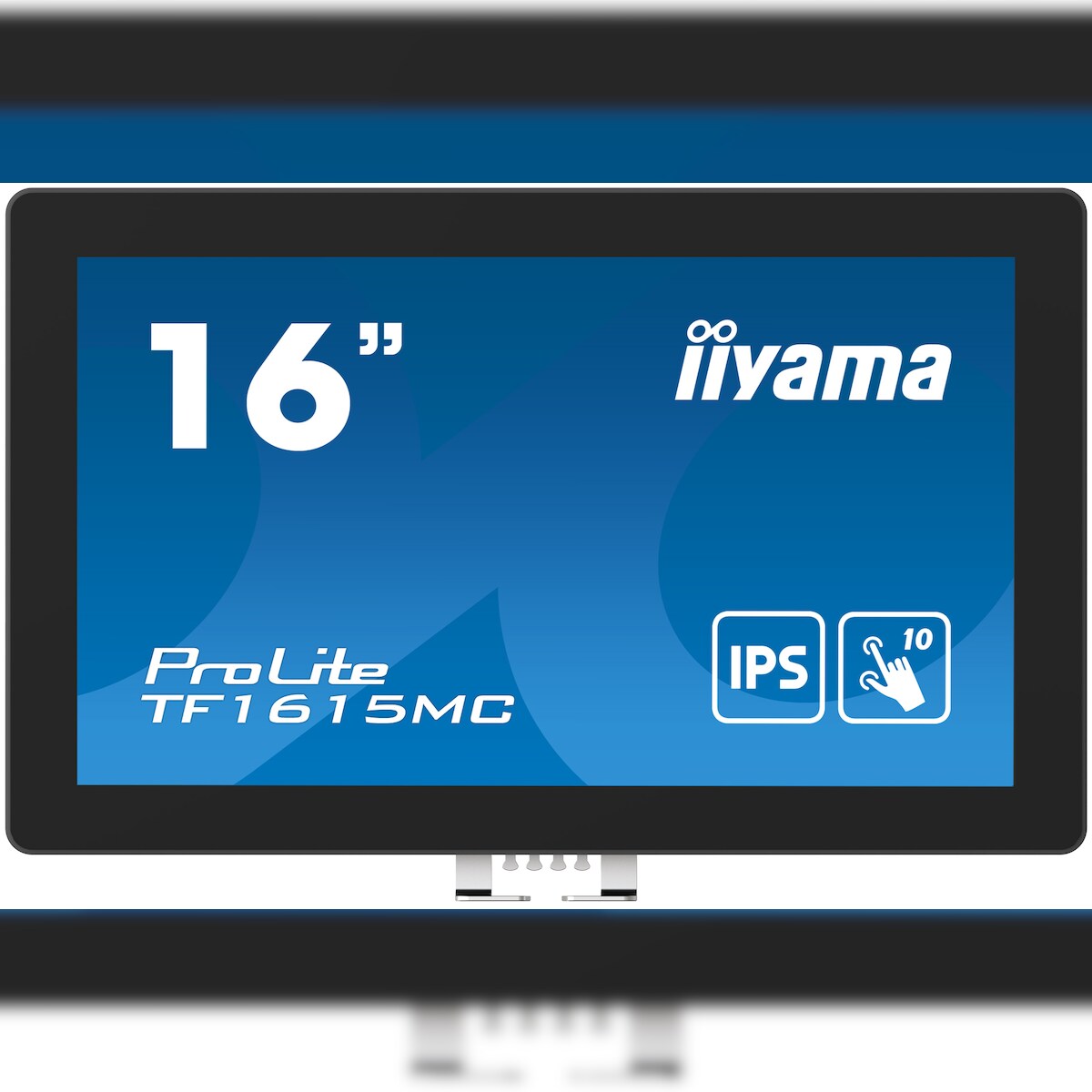 Iiyama TF1615MC-B1 IIYAMA 39.5cm (15,6") TF1615MC-B1 16:9 M-Touch VGA+HDMI+DP retail Image