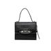 Alexander McQueen Leather Satchel: Black Bags