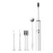 Apmemiss Electric Toothbrush Clearance Sound Wave Electric Toothbrush Tooth Stone Remover Tooth Cleaner Tooth Electric Denta Cleaner with A Cusp+1 Flat Head+2 Brush Heads+1 Oral Mirror