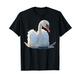 Schwan Höckerschwan Schwäne Gans Ente Swan Weißer Schwan T-Shirt