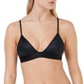 Calvin Klein Damen Triangel Bikini Oberteil Triangle-Rp ohne Bügel, Schwarz (Pvh Black), S