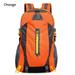 Nylon Sports Waterproof Hiking Backpack Rucksack Climbing Backpack Outdoor Bag Travel Bag ORANGE