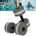 YANHAIGONG Dumbbells Set Foam Pool Barbells Water Aerobic Exercise Foam Dumbbells Pool Resistance Water Fitness Exercises Equipment for Soft Padded Water Aerobics Pool Fitness Water Exercise