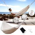 Gnobogi Camping Accessories Hiking Supplies Beach Outdoor Camping Leisure Double Hammocks Garden Hanging Chair Suitable for Outdoors Traveling Picnic Clearance