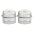 2pcs Small Blender Jar Lid Measuring Cup Cover Mini Blender Jar Accessory Replacement for Vorwerk Thermomix TM31 TM5 TM6