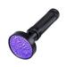 The Perfect Part Ultraviolet 100 LED 395nm High Power UV Flashlight Black Light For Pet Urine Detection
