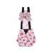 KANY Pet Chicken Diapers Duckling Diapers Goose Clothes Washable And Reusable Pet Diapers Bow Tie Duck Diapers For Poultry Pet Diapers Chicken Print Pattern Bow Clothes Pet Supplies Diapers
