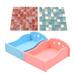 2 Pcs along with Cooling Bed Board Hamster Ornament Hamster Cooling Bed Small Animals Mat Reusable Pet Bed Crystal Pad