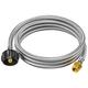 PatioGem Propane Adapter Hose 1 lb to 20 lb 8FT Propane Tank Hose Propane Hose Extension Propane Hose Adapter 1lb to 20lb fit for Weber/Coleman/Blackstone Grill Griddle Camping Stove Fire Pit