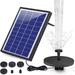Solar Fountain Pump 6.5W Panel With Battery Backup Solar Water Pump Floating