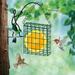 Daiosportswear Suet Bird Feeders for Outside Suet Bird Feeders Use with Bird Feeding Suet Cakes Seed Cakes Mealworm Cakes - Suet Feeder Cage Suet Feeder for Outsi