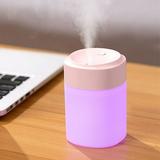 WSBDENLK Portable Desk Humidifier Cool Mist Humidifier Small Humidifier for Home Bedroom office Plants Colorful Night Function Cool Mist Humidifier Mini Humidifier for office Home Bedroom