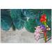 Wellsay Tropical Leaves and Parrot 1000 Piece Jigsaw Puzzle Wall Artwork Puzzle Games for Adults Teens 29.5 L X 19.7 W