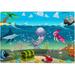 Dreamtimes Wooden Jigsaw Puzzles 1000 Pieces Undersea Life Educational Intellectual Wooden Puzzle Games for Adults Great Gift for Boys and Girls Family Fun Puzzle Games Toys