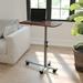 Cherry Angle And Height Adjustable Mobile Laptop Computer Table