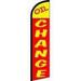 Oil Change Windless Banner - Premium Polyester Windless Banner Super Swooper Feather Flag