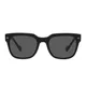 Vogue , Black Acetate Sunglasses with Grey Lenses ,Black female, Sizes: 54 MM
