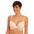 Freya Womens 401708 Undetected Moulded T-Shirt Bra - Beige Polyamide - Size 34F