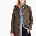 J. Crew Jackets & Coats | J. Crew Sterling Jacket Olive Military Green Size Large | Color: Green | Size: L