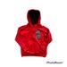 Nike Shirts & Tops | Nike Boys 7 Red Hoodie Sweatshirt 3/4 Zip Pockets Therma-Fit Hooded Grap | Color: Black/Red | Size: 7b