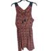 Athleta Dresses | Athleta Martinique Burgundy Tassel Elastic Waist Maxi Dress Women's Size Large | Color: Red | Size: L