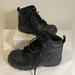 Nike Shoes | Nike Boys Manoa Ltr Hi Bq5372-001 Black Casual Shoes Sneakers Size 4y Lace Up | Color: Black | Size: 4b