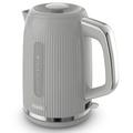 George Breville Bold Ice Grey Electric Kettle 1.7L Grey & Silver Chrome VKT222 - Grey