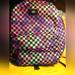 Vans Bags | Bnwot Backpack By Vans Off The Wall Pinks/Purple/ Green Reg. Size Never Used New | Color: Green/Pink | Size: Os