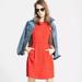 Madewell Dresses | Madewell Abroad Red Ponte Sleeveless Dress | Color: Red | Size: S