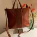 Madewell Bags | Madewell Leather And Suede Bag With Strap | Color: Brown | Size: 10 X 9 1/2 X 3