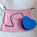 Kate Spade Bags | Nwot Kate Spade K6063 “Love Shack” Mini Heart Crossbody Purse W/ Dust Bag | Color: Blue/Silver | Size: Os