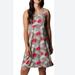 Columbia Dresses | Columbia Women's Freezer Iii Dress Leaf Red & Grey Empire Waist Sleeveless Sz M | Color: Gray/Red | Size: M