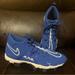 Nike Shoes | Nike Alpha Menace 3 Shark Blue Mens Size 8 Low Cleats | Color: Blue/White | Size: 8