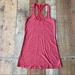 Lululemon Athletica Tops | Lululemon Women’s Loose Fitting Workout Racerback Tank Top In Red Marble | Color: Red | Size: S