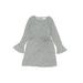 Rare Editions Special Occasion Dress - Sweater Dress: Gray Tweed Skirts & Dresses - Kids Girl's Size 10