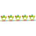 ibasenice Newborn Toys 25 Pcs Hand Bell Hand Grip Baby Toys Baby Sensory Learning Toys Pet Bell Toy Kids Shaker Bell Toys Soft Rattles Shaker Toy Baby Teething Toy Plastic Grabbing Infant