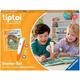 Ravensburger - Tiptoi - Starter Set - Reader + Book 'Je découvures les dinosaures' - Electronic Educational Game without Screen - For Ages 4 and Above - French Version - 00175