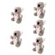 FAVOMOTO 5pcs Koala Hand Puppet Toys for Infants Stuffed Toy Animals Hands Puppets Baby Gloves Puppet Show Theater for Kids Puzzle Toys Plush Decorate Manual Parent-child