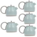 ibasenice 5pcs Doll House Electric Kettle Kitchen Kettle Toy Kettle Kettle Dollhouse Kettle Pot Mini House Decor Dollhouse Decor Mini Doll Furniture Decorate Accessories Plastic Rice Cooker