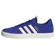 adidas Men's VL Court Sneakers, Semi Lucid Blue Cloud White Bright Red, 8 UK