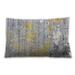 Ahgly Company Mid-Century Modern Indoor-Outdoor Tan Brown Gold Lumbar Throw Pillow