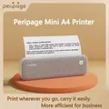 Peripage-Mini imprimante thermique portable A40 sans fil Bluetooth A4 papier imprimante photo
