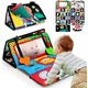 TUNITime-Miroir de Sol Noir et Blanc pour Bébé Jouets Sensoriels pour Bébés de 6 à 12 mois