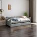 Latitude Run® Daybed w/ Two Storage Drawers in Gray | 26 H x 41.8 W x 79.5 D in | Wayfair AE87A7F0449C49E6836BCA1A2ED87A09