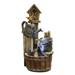 Millwood Pines Clyatt Weather Resistant Fountain in Brown | 32 H x 14 W x 17 D in | Wayfair 34D2406E147F45E7BAA6D6118ED74EF9