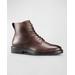 Bergamo Leather Combat Boots